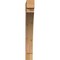 Ekena Millwork Thorton Block Rough Sawn Bracket, Western Red Cedar, 4"W x 24"D x 32"H BKT04X24X32THR05RWR - alternate 4